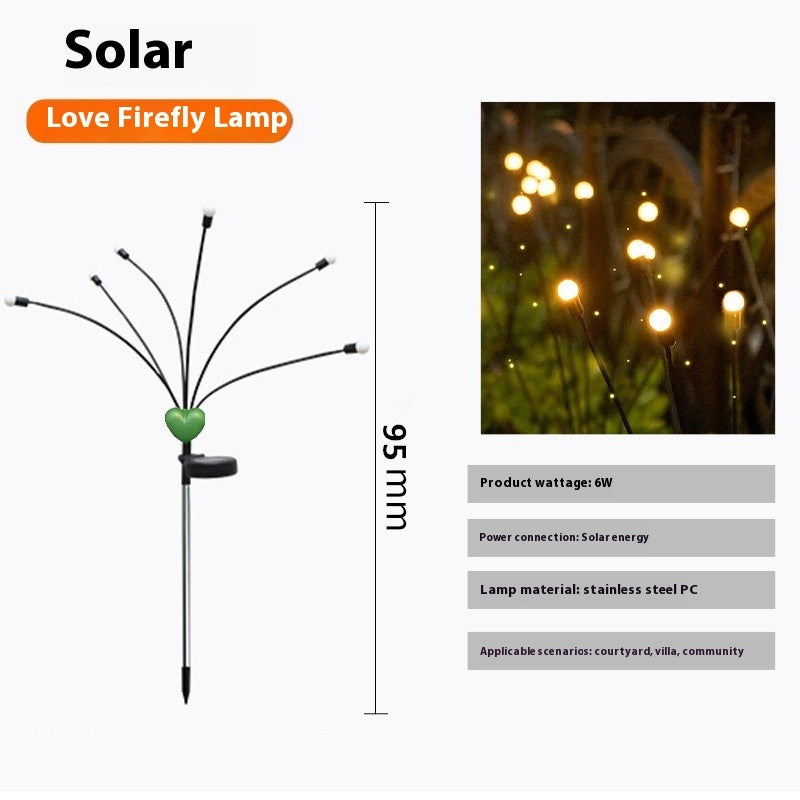 Solar Firefly Garden Lights – LED Outdoor Decor