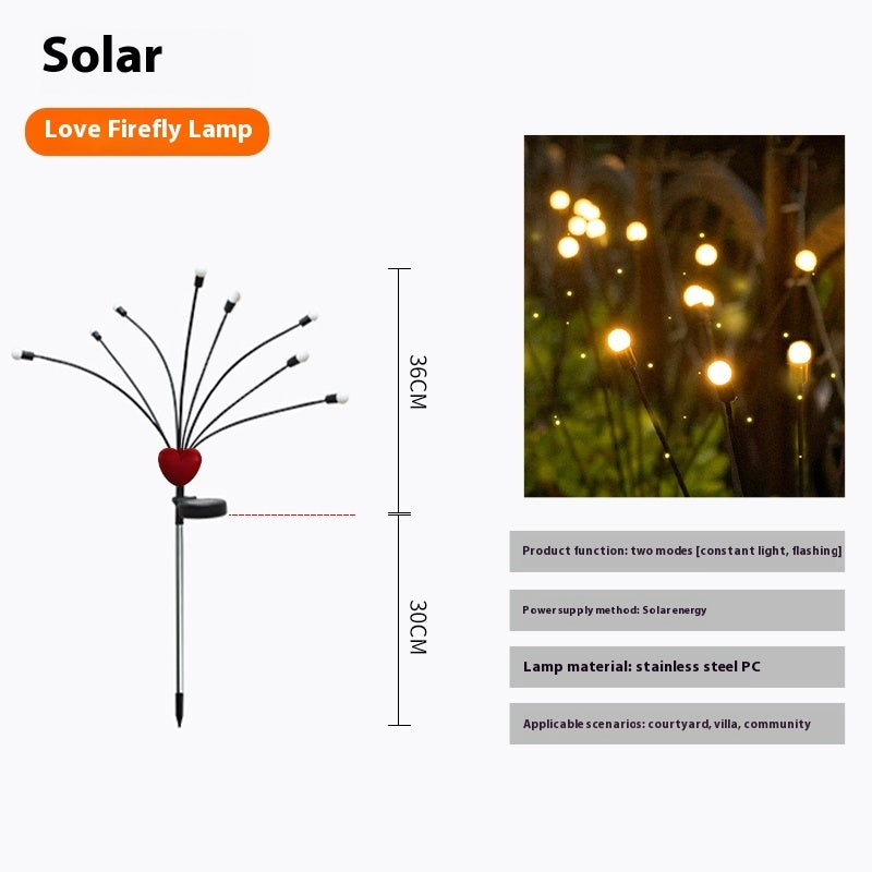 Solar Firefly Garden Lights – LED Outdoor Decor
