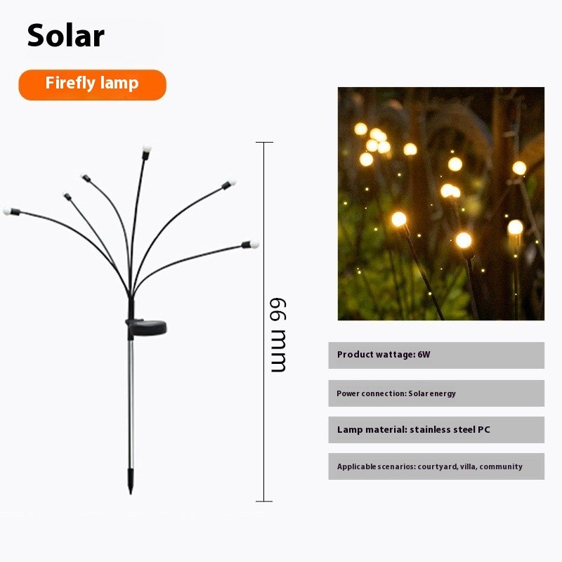 Solar Firefly Garden Lights – LED Outdoor Decor