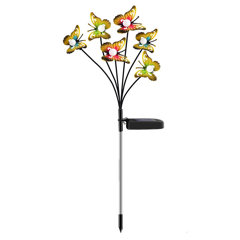 Solar Butterfly Firefly Lights – Outdoor LED Garden Decor