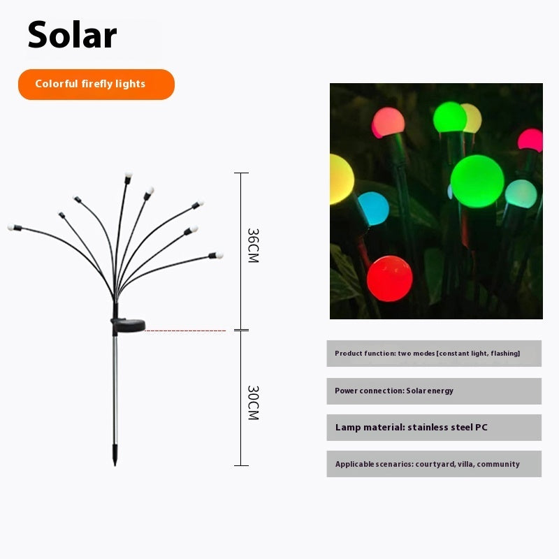 Solar Firefly Garden Lights – LED Outdoor Decor