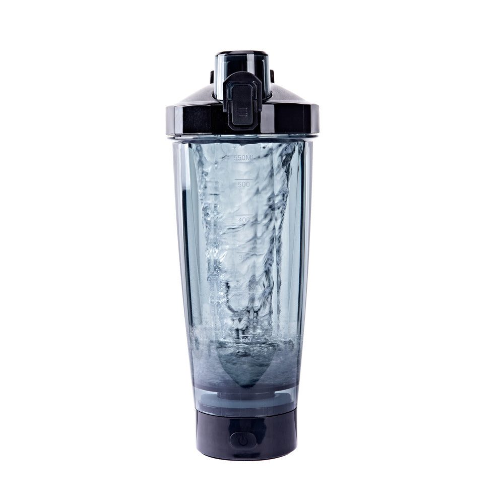 USB Auto Stirring Cup – LED Light, 550ml Leakproof for Egg Whites & Shakes
