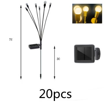 Solar Firefly Garden Lights – LED Outdoor Decor