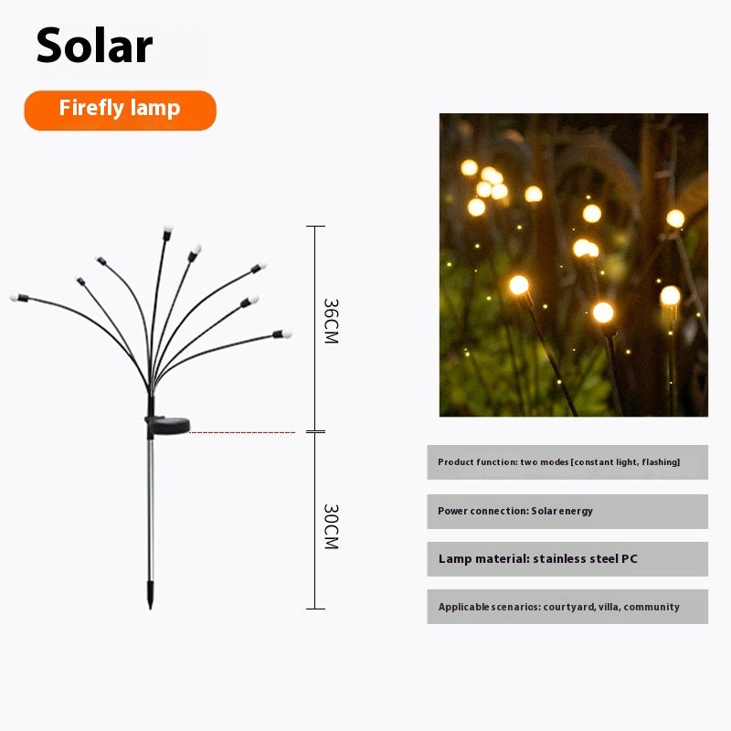 Solar Firefly Garden Lights – LED Outdoor Decor