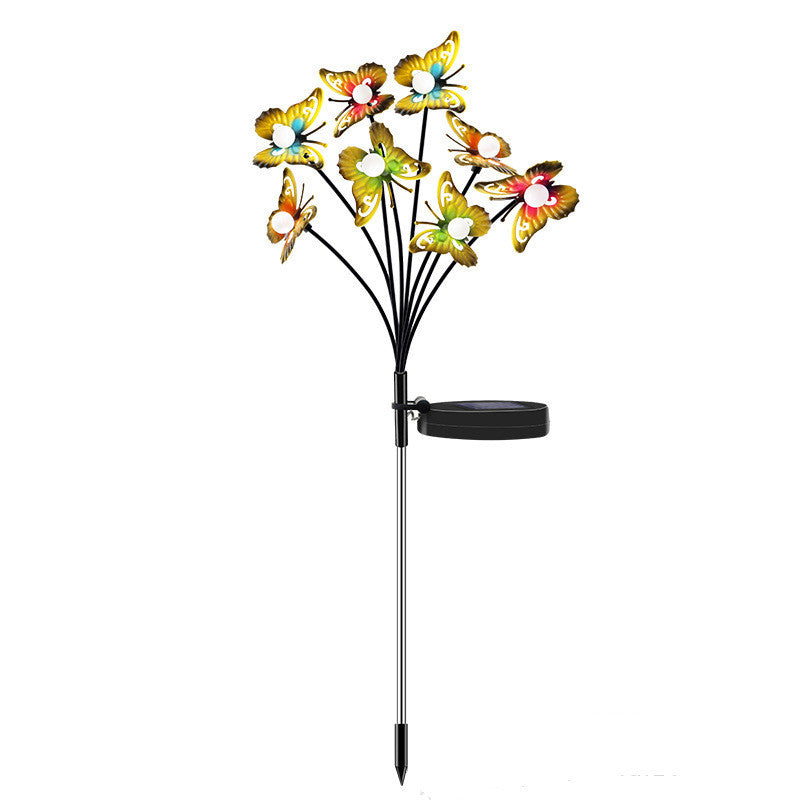 Solar Butterfly Firefly Lights – Outdoor LED Garden Decor
