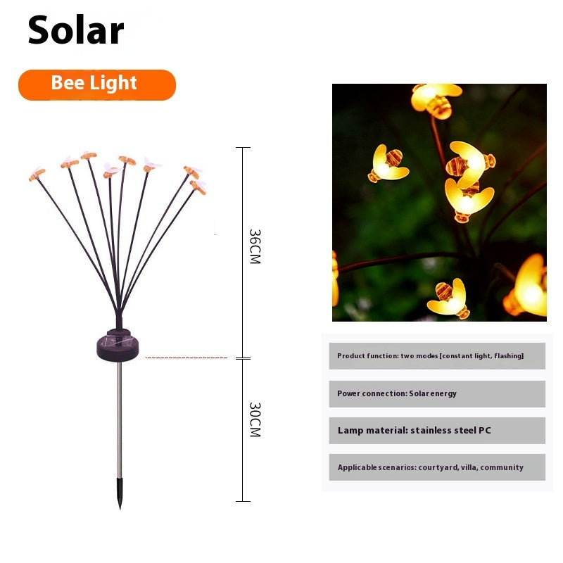 Solar Firefly Garden Lights – LED Outdoor Decor