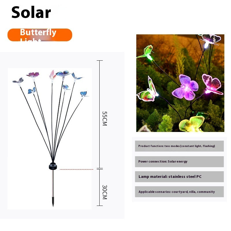 Solar Firefly Garden Lights – LED Outdoor Decor